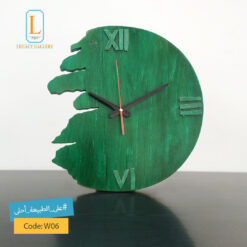 ساعة قطع ديكور خشبية للحائط